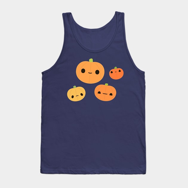 Cute pumpkins Tank Top by KnuckersHollow